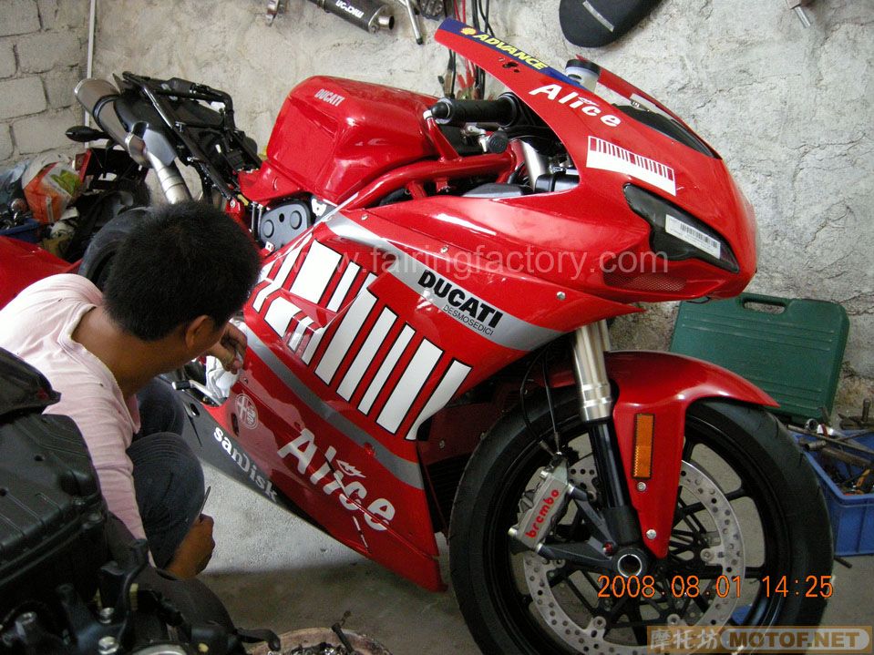 度卡提Ducati1098換裝MotoGP外衣