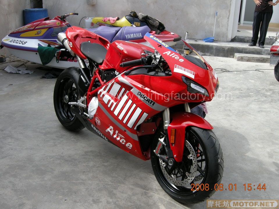 度卡提Ducati1098換裝MotoGP外衣