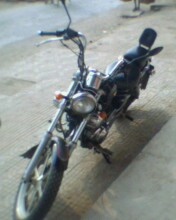 湖南邵阳3800元售95年YAMAHA天王125太子