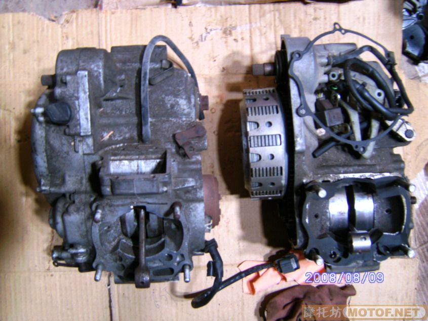 CBR600F4,KLE500,川崎175,XLR250,TW200,KX250,125,60等机器零件