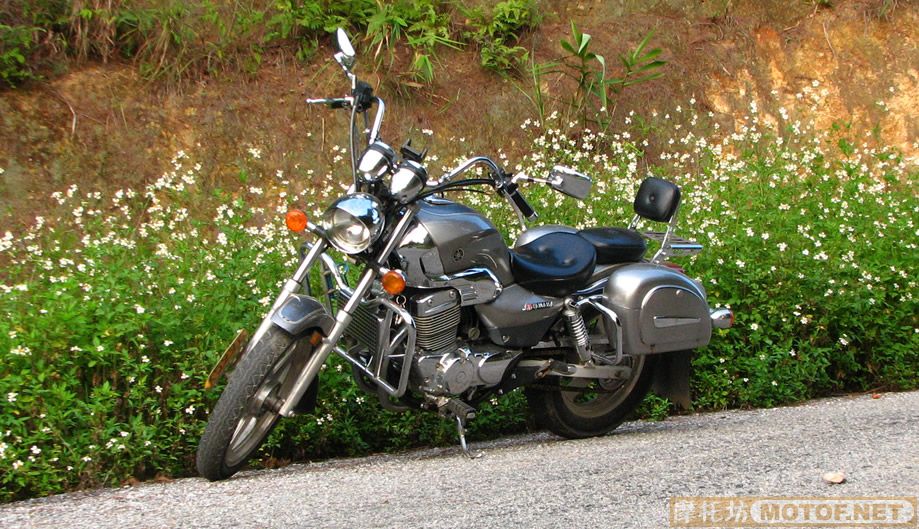 广西凭祥5900元出售中度改装专为长途使用的金城250CC太子（全套牌照手续）