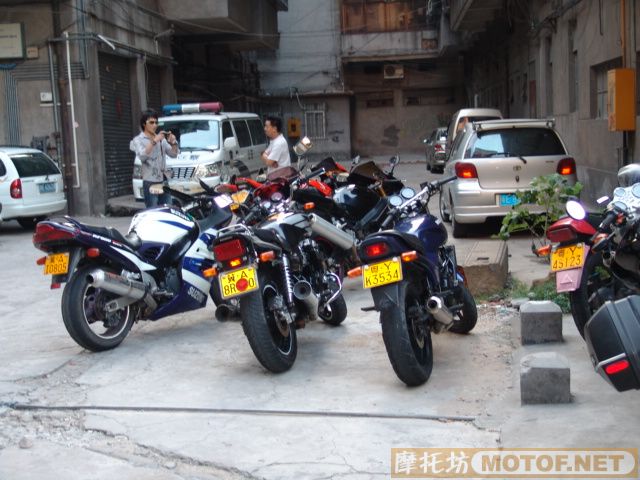 骑士公社与顺德车友参与雅马哈厂家活动