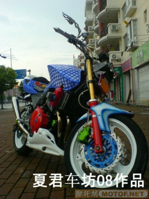 广西玉林市出  08年全国首台骚改本田CB400