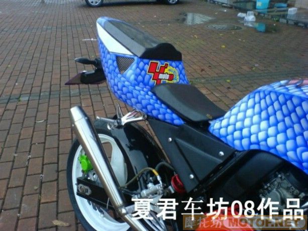 广西玉林市出  08年全国首台骚改本田CB400