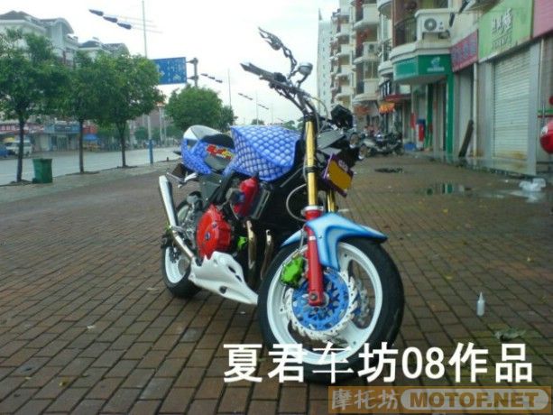 广西玉林市出  08年全国首台骚改本田CB400