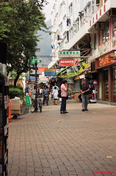 小镇小街,吃早晨时拍.吃过早餐上飞鹅山.