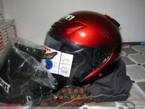 紅色shoei J-force II   L碼