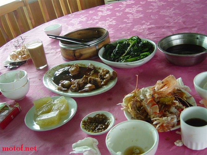 两个人的用餐