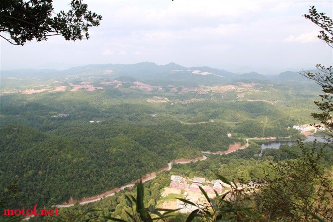连绵的山路