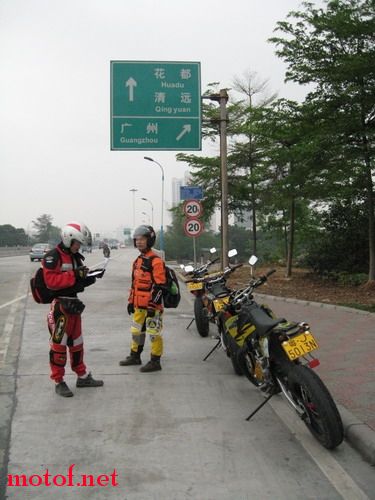 花都叉路上107国道