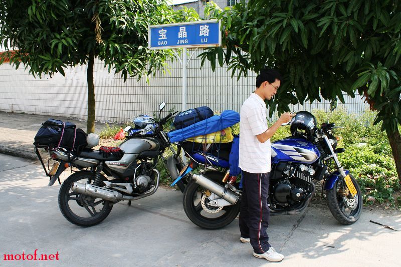 中午才出发，到连江口未见LET辉，打个电话先