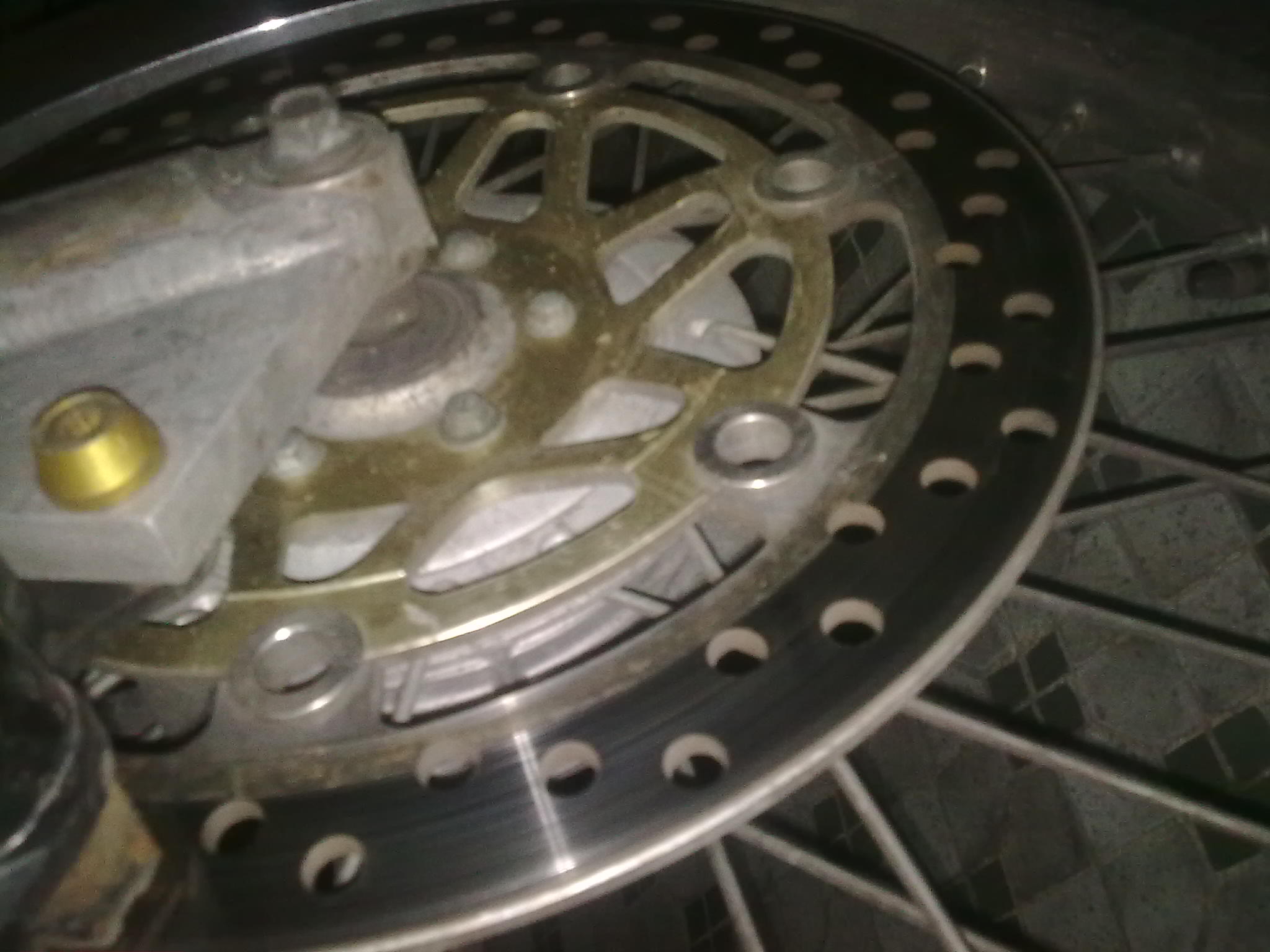 改CB400的碟