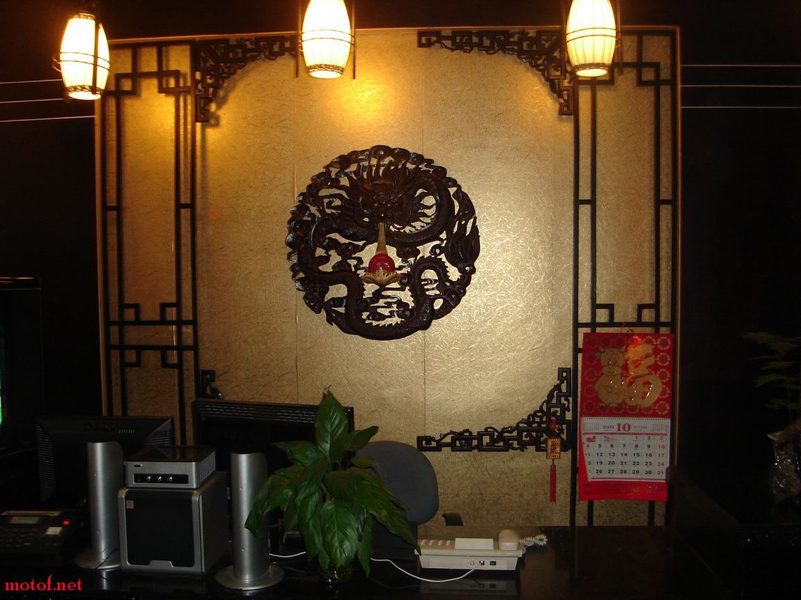 酒店大堂的玄关