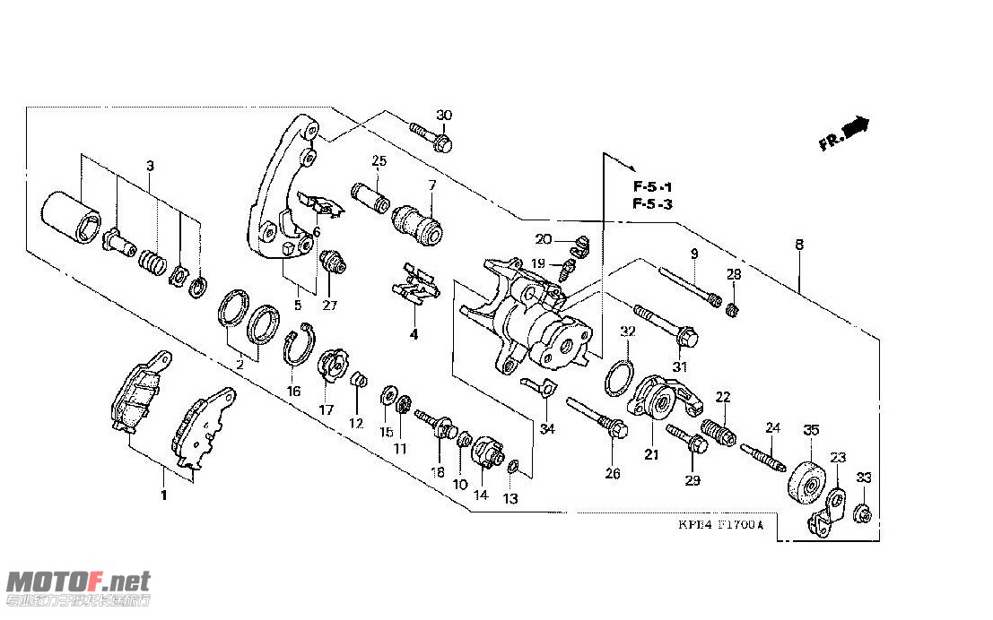 后轮制动钳 REAR BRAKE CALIPER.JPG